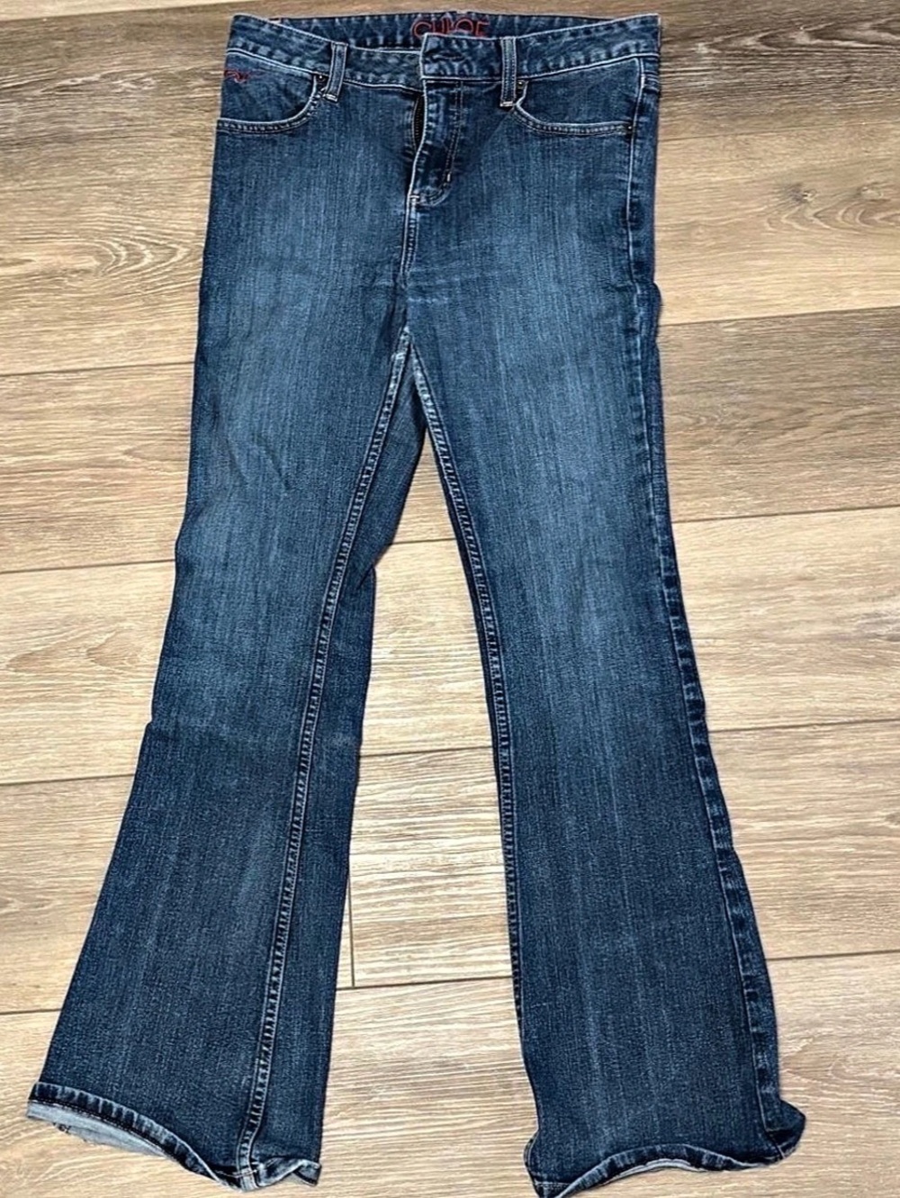 Women's Blue Flare Jeans